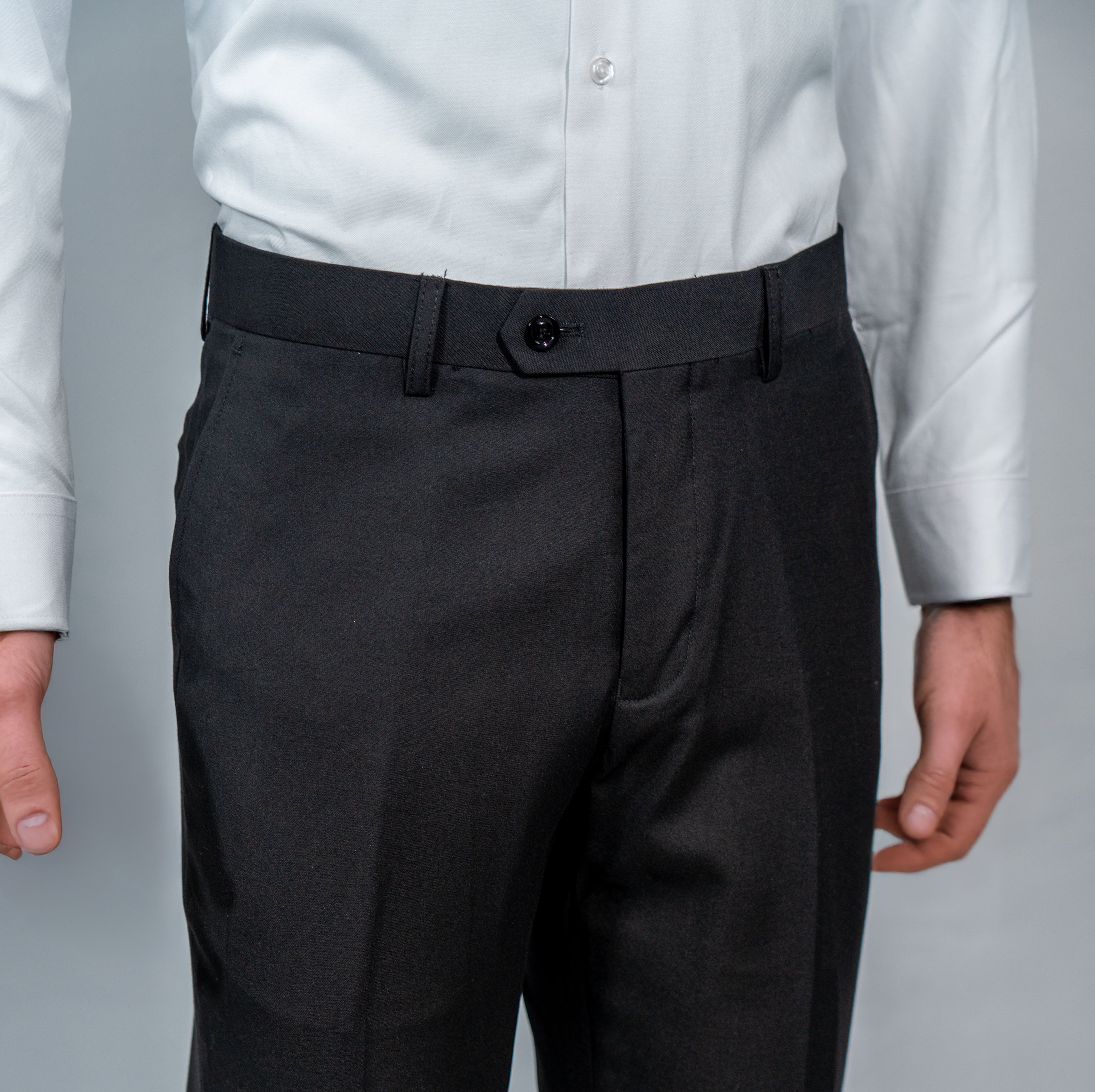 Black Solid Suit